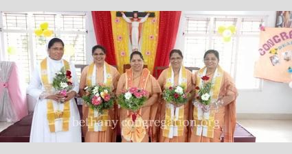 Installation of the Provincial Superior at Bethany, Southern Province, Chevayur